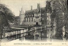 CPA Maintenon Chateau Facade septentrionale