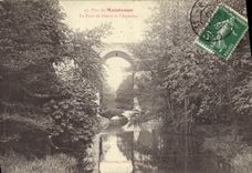 CPA Maintenon Le pont de pierre et l aqueduc