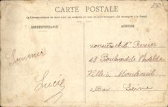 Alrededores de la POSTAL de la VENDIMIA de la vuelta de Dreux de Tremblay el vizconde Cows