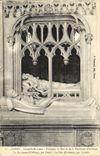 Duque de la tumba de St  Louis de la camara acorazada de Dreux de la POSTAL de la VENDIMIA y de la duquesa D Orleans