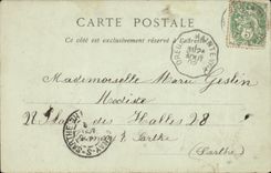 POSTAL Dreux L ayuntamiento de la VENDIMIA