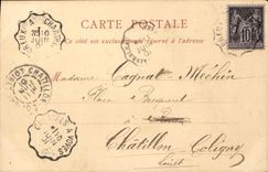 POSTAL Dreux de la VENDIMIA que el caso D ahorra