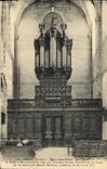 Castillo de la POSTAL de la VENDIMIA del organo del Saint Pierre de la iglesia de Dreux