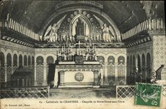 CPA Chartres de Cathedrale Chapelle de Notre Dame Sous Terre