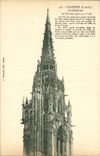 CPA Chartres La Cathedrale Le Clocher neuf