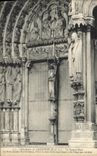 CPA Chartres Cathedrale Portail Nord