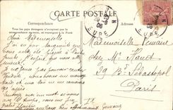 VINTAGE POSTCARD Vernon Maisonnette and Keep