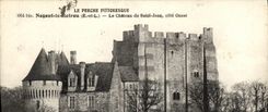 CPA Nogent le Rotrou Le Chateau de Saint Jean Cote Ouest