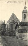 CPA Nogent le Rotrou L Eglise St Laurent et Porche St Denis
