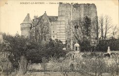 CPA Nogent le Rotrou Chateau de Saint Jean Cote Sud