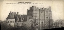 CPA Nogent le Rotrou Chateau de Saint Jean Cote Ouest