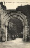 CPA Coulombs Portail de L Ancienne Abbaye