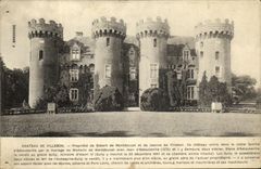 CPA Chateau De Villebon Propriete de Robert de Montdoucet