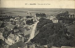 CPA Janville Vue Prise de la Tour