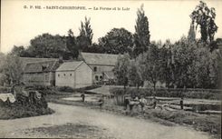 CPA Saint Christophe La Ferme et le Loir
