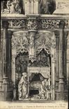 CPA Eglise de Brou Figures du Retable de la Chapelle de la Vierge