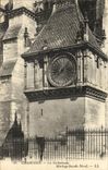 CPA Cathedrale de Chartres Horloge Facade Nord