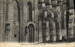 CPA Cathedrale de Chartres Cote Sud