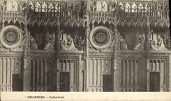 CPA Cathedrale de Chartres Cathedrale