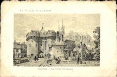 CPA Cathedrale de Chartres La Porte Guillaume