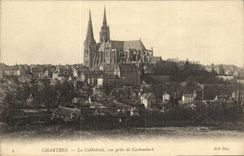 CPA Cathedrale de Chartres Vue prise de Cachemback