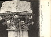 CPA Cathedrale de Chartres Porche spetentrionale Chapiteau