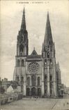 CPA Cathedrale de Chartres La Cathedrale