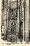 CPA Cathedrale de Chartres La Porte de la Chapelle Saint Piat