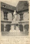 CPA Besancon La Statue du Cardinal de Granvelle