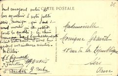 CPA Besancon L Hotel De Ville
