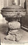 CPA Besancon les Bains Ancien Benitier du Couvent des Jacobins 