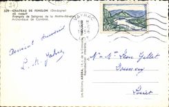 CPA Chateau De Fenelon Francois de Satignac de la Motte Fenelon Archeveque de Cambrai