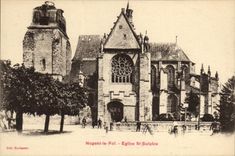 CPA Nogent le Roi Eglise St Sulpice