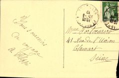 CPA Perigueux Ruines du Chateau Barriere