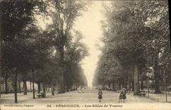 CPA Perigueux Les Allees de Tourny