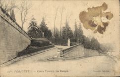 CPA Perigueux Cours Tourny La Rampe