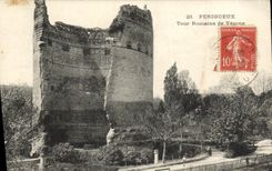 CPA Perigueux Tour Romaine de Vesone