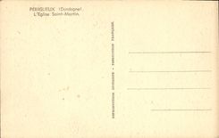 CPA Perigueux L Eglise Saint Martin