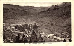 CPA Saint Hippolyte Vue Generale