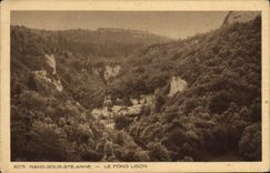 CPA Nans Sous Ste Anne Le Fond Lison