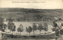 CPA Frontiere Franco Suisse Le Doubs Aux Pargots