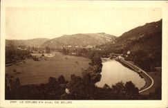 CPA Le Doubs En Aval De Beure