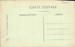 VINTAGE POSTCARD Vallee of Rents Mouthier Rocher of Hte Pierre Gorges of Nouaille