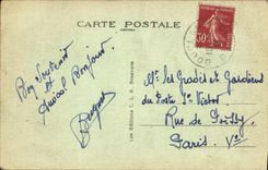 CPA Bouclans Le Chateau