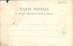 CPA Frontiere Franco Suisse Maison Monsieur