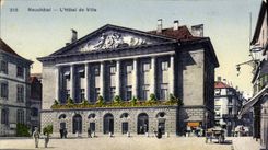 CPM Neuchatel L Hotel de Ville