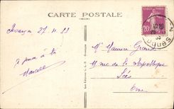 CPA Besancon les Bains Monument Chardonnet