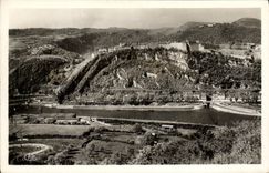 CPA Besancon La Citadelle vue de Bregille
