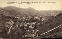 CPA Besancon Vue Generale prise de Bregille