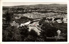 CPA Besancon Panorama prise de la Chaudanne